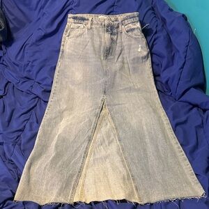 RSQ Casual Light Blue Denim Skirt